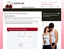 Tablet Screenshot of coeurs-a-prendre.com
